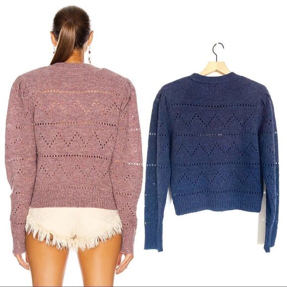 Isabel Marant Étoile Norma 100% wool Pullover in Midnight - Picture 2 of 12